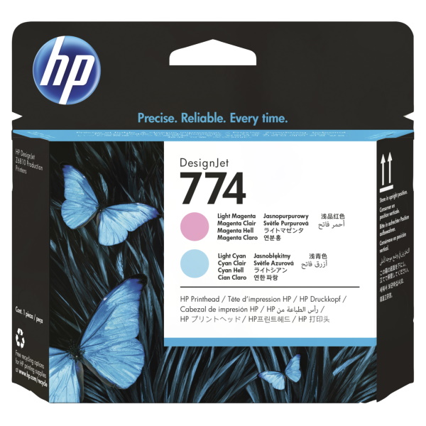 Cabezal HP #774 magenta claro / cian Designjet Z6810 Light Magenta/Cyan printhead