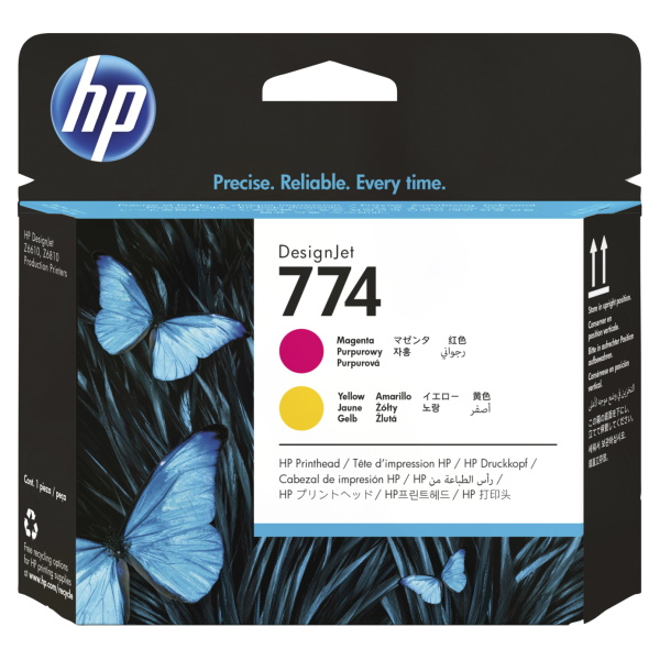 Cabezal HP #774 magenta / amarillo Designjet Z6810 Magenta/Yellow printhead