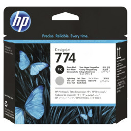 Cabezal HP #774 negro foto / gris claro Designjet Z6810 Photo Black/Light Gray printhead Cabezal HP #774 negro foto / gris claro Designjet Z6810 Photo Black/Light Gray printhead