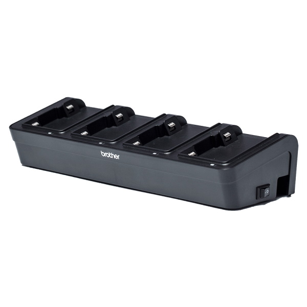 Cargador batería con 4 ranuras BROTHER PA4BC001EU RJ2035B RJ2055WB