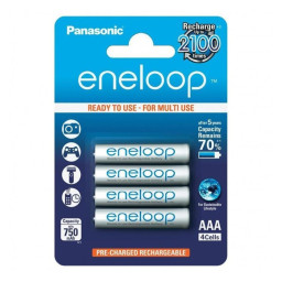 (4) Pilas PANASONIC ENELOOP HR03 AAA 750mAh