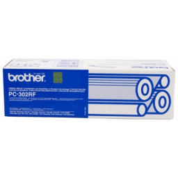 Recambio 2 bobinas BROTHER fax 921 931 2x235p. (PC-302RF)