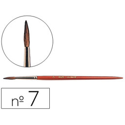 Pinceles acuarela LIDERPAPEL  nº7   pelo engomado