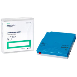 DC HPE Ultrium LTO-9 (BaFe) WORM 18TB/45TB (1 sola grabación)