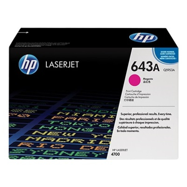 Toner HP LjC.#643A 4700 magenta 10.000p.