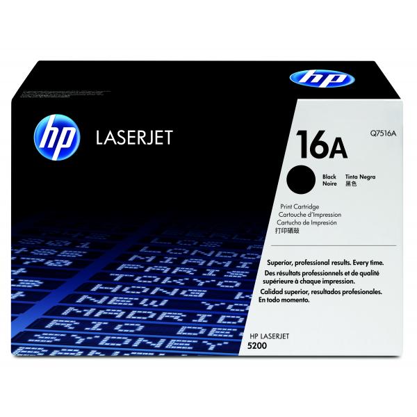 Toner HP #16A Lj 5200 12.000p.