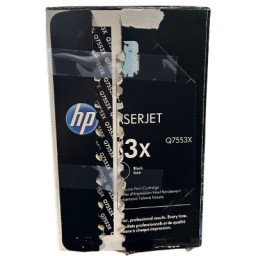 Toner HP #53X Lj P2014 P2015 M2727 alta cap. 7.000p. *caja dañada, interior sin usar* Toner HP #53X Lj P2014 P2015 M2727 alta cap. 7.000p. *caja dañada, interior sin usar*