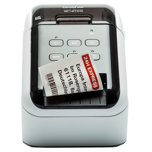 Impr.etiq.BROTHER QL-810WC térmica dir. 62mm 110et/min USB/WiFi rojo/negro #P