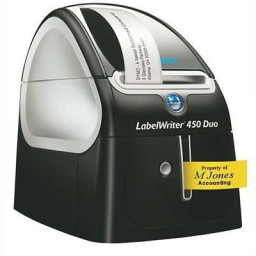 Impr.etiquetas DYMO LabelWriter 450 DUO etiquetadora + rotuladora, conexión USB
