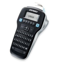 Rotuladora DYMO LabelManager 160 cinta plástica adhesiva 12mm ancho
