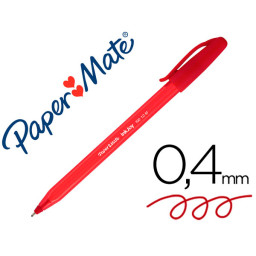 Boligrafo PAPER MATE Inkjoy 100 1mm arojo 