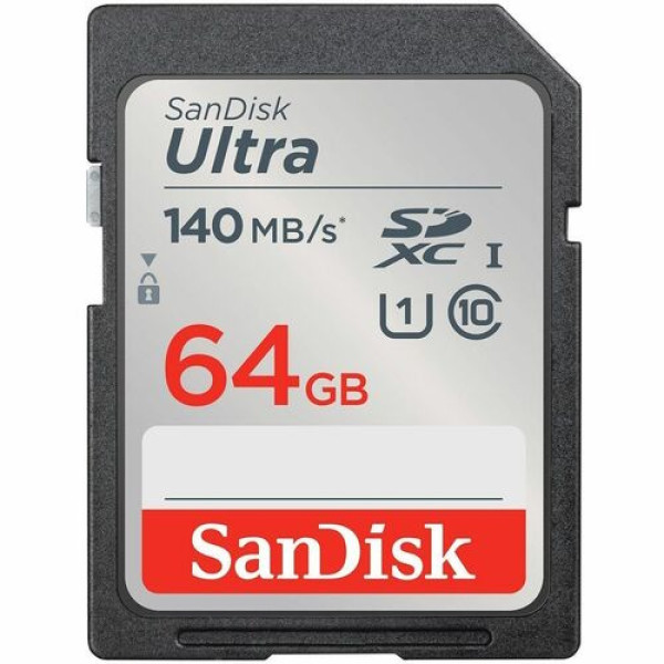 Tarjeta SDHC SANDISK Ultra 64GB UHS-I U1 Class10  80MB/s