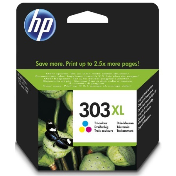 C.t.HP #303XL color Envy 6230 7130 7134 7830  415p.