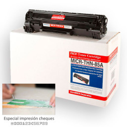 Toner microMICR HP P1102w 1.600p. (CE285A) para impresión de cheques
