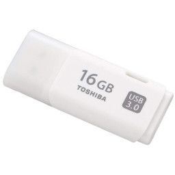 Memoria USB TOSHIBA Hayabusa White 16GB USB3.0, Blanco *