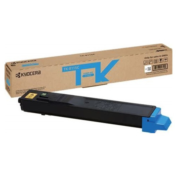 Toner KYOCERA ECOSYS M8124/M8130cidn cyan (1T02P3CNL0)  6.000p.