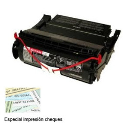 Toner microMICR LEXMARK OPTRA-S (4059) 17.600p. (1382925) para impresión de cheques