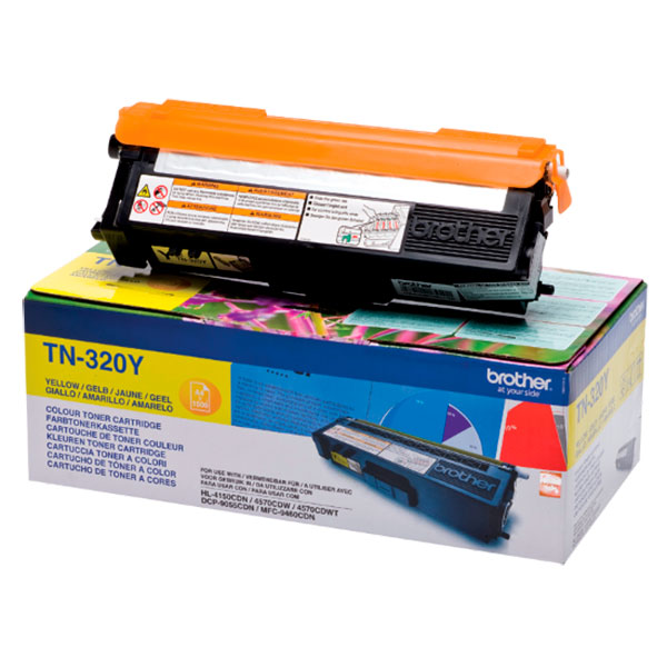 Toner BROTHER HL4140 HL4150 HL4570 amarillo DCP9055 9270, MFC9460 9465 9970 -1.500p.
