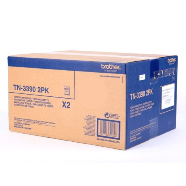 (2) Toner BROTHER HL6180 DCP8250 MFC8950 2x12.000p.  2-PACK