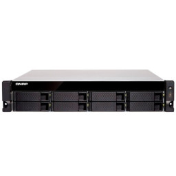Servidor NAS QNAP TS877XU 8 bahías - formato rack sin HDD AMD Ryzen 5 2xEth.10GbE SFP+