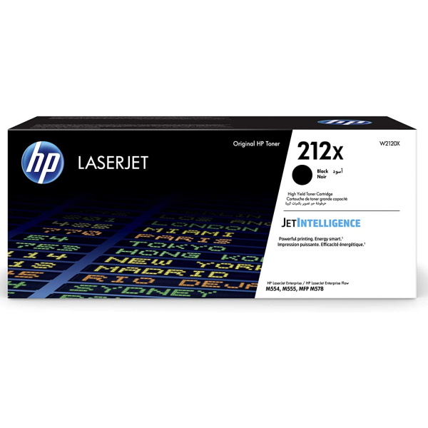 Toner HP #212X negro Ljet  M554 M555 M578 13.000p.