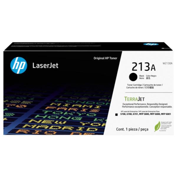 Toner HP #213A negro Lj Ent.5700 5800 6700 6800 3.500p.