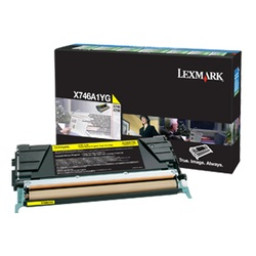 Toner LEXMARK X746 X748 amarillo 7.000p.