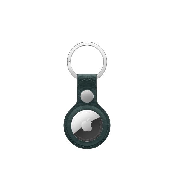 AIRTAG FINEWOVEN KEY RING DARK GREE