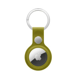 AIRTAG FINEWOVEN KEY RING CHARTREUS