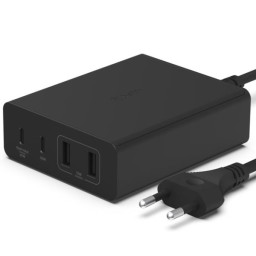 108W 4-PORTS USB GAN CHARG DUAL 2M