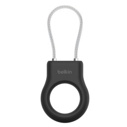 SECURE HOLDER WIRE CABLE AIRTAG BK