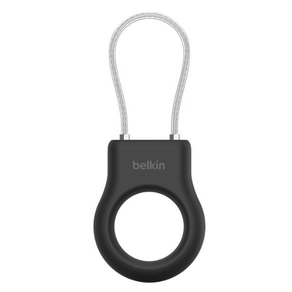 SECURE HOLDER WIRE CABLE AIRTAG BK