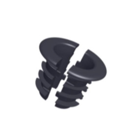 BIAMP TESIRA 16MMBLACKGROMMET 10-PK