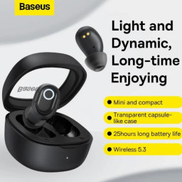 BOWIE WM02 EARPHONES BLACK