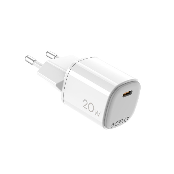 CARGADOR GAN 1USBC 20W WH