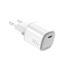 CARGADOR GAN 1USBC 30W WH
