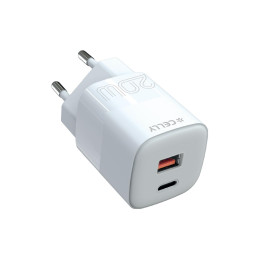 USB-A/USB-C CARGADOR 20W EVO