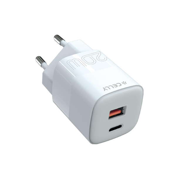 USB-A/USB-C CARGADOR 20W EVO