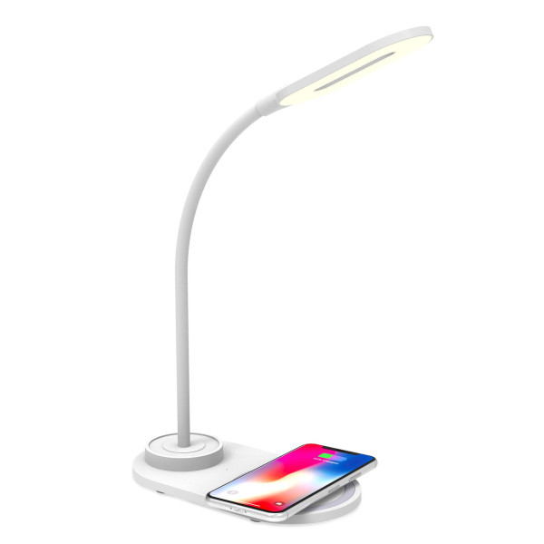 MINI CARGADOR WIRELESS  LAMPARA