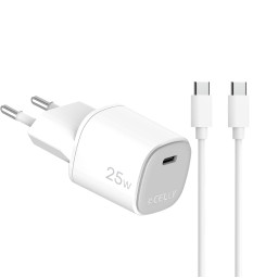 CARGADOR GAN 1C 25W + C A C CABLE