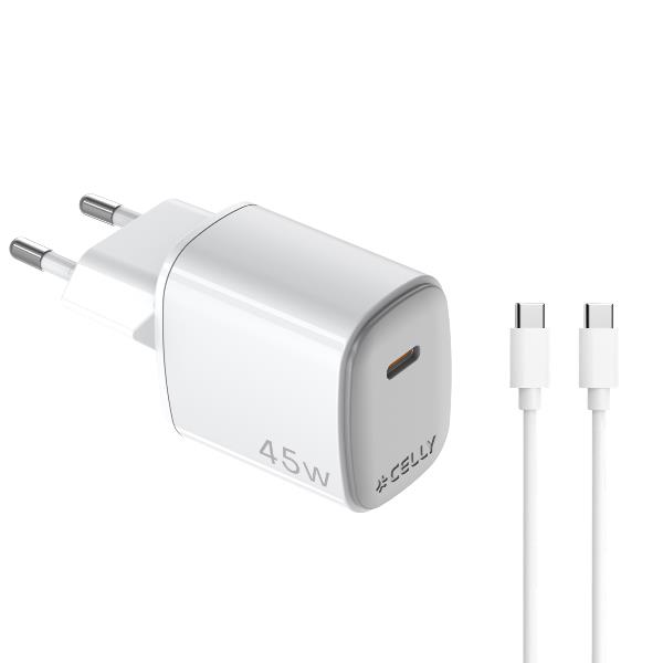 CARGADOR 45W USB-C + CABLE USB-C