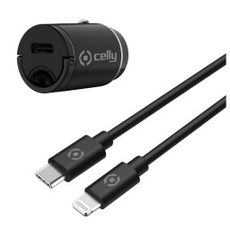 KIT CARGADOR COCHE 20W USBC&CABLE