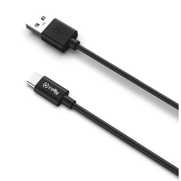 CABLE USBA-USBC 1MT BK 15W