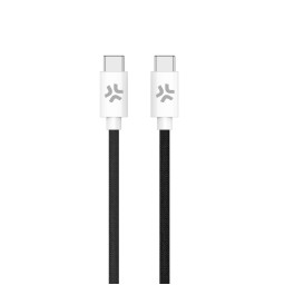 CABLE USBC-USBC 1.5M BK COTTON 60W