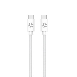 CABLE USBC-USBC 1.5M WH COTTON 60W