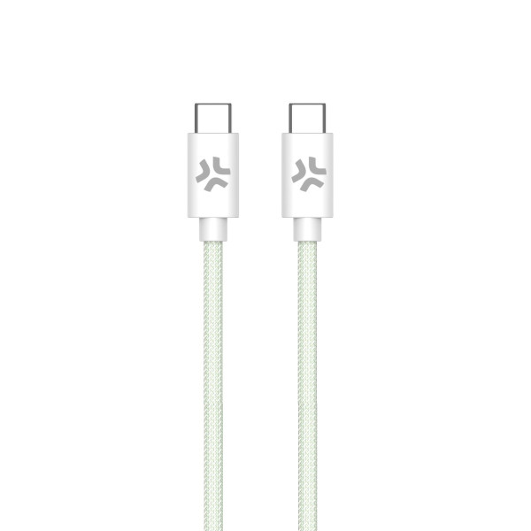 CABLE USBC-USBC 1.5M GN COTTON 60W