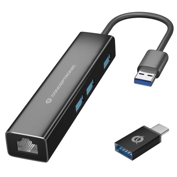 DONN 3-PORT USB HUB
