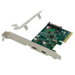 2-PORT USB 3.2 GEN2 TYPEC PCIE CARD