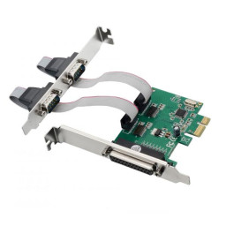 3-PORT SERIAL PARALLEL PCIE