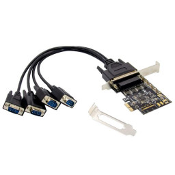 EMRICK12B 4-PORT DB9